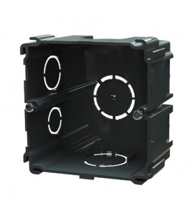 Pack 10cajas enlazables de empotrar para mecanismos 75x75x42mm