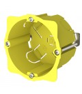 Caja redonda Ø65x50mm enlazable para mecanismos pladur