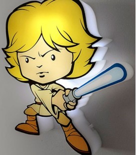 Lámpara pared 3D Star Wars Mini Luke