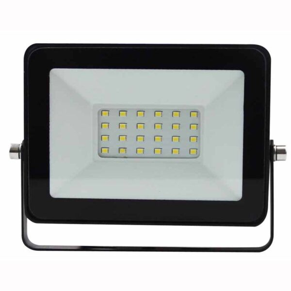 20W Proyector LED negro 6400K