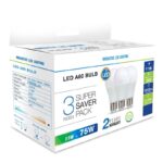 Bombilla LED 11W A60 E27 1055 lumens - Pack 3