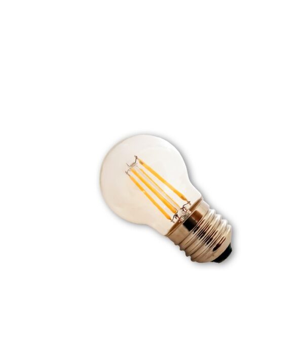 Bombilla Led Filamento 4w esferica E27 3000K 430 lumens