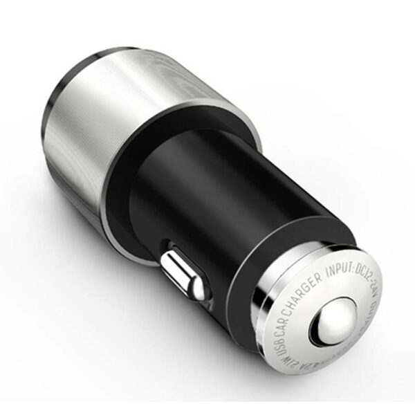 Cargador móvil coche 2 USB 4,2A. Auto ID
