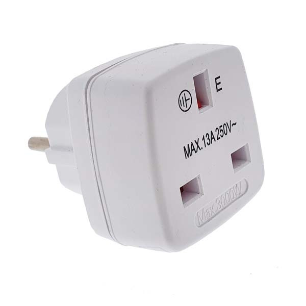 Adaptador viaje Ingles-schuko