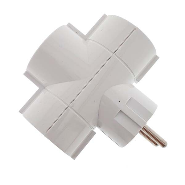 Adaptador triple 16A