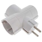 Adaptador triple 16A