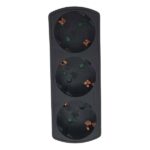 Enchufe triple frontal 16A
