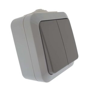 Conmutador doble estanco IP54