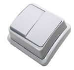 Venunique interruptor doble superficie 10A