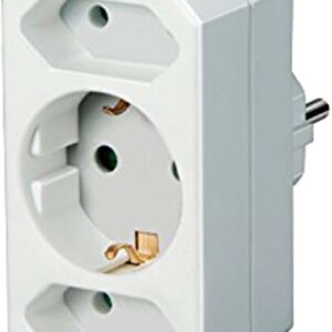 Ladrón enchufe 3 tomas 2x10A + 1x16A