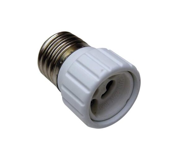 Adaptador E-27 - GU10