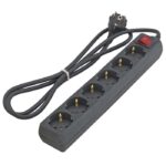 Base c/interruptor 1,5M negro