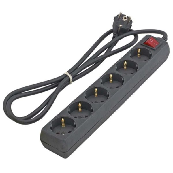 Base c/interruptor 1,5M negro