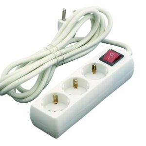Base c/interruptor 1,5M blanco