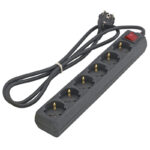 Base c/interruptor 1,5M negro