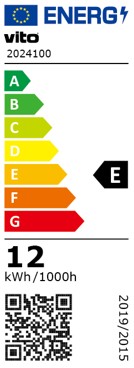 Panel led empotrable 12W cuadrado - 165x165mm