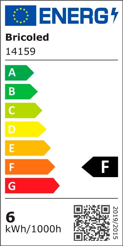Panel LED 6W Panel cuadrado empotrable - 120x120