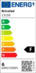 Panel LED 6W Panel cuadrado empotrable - 120x120
