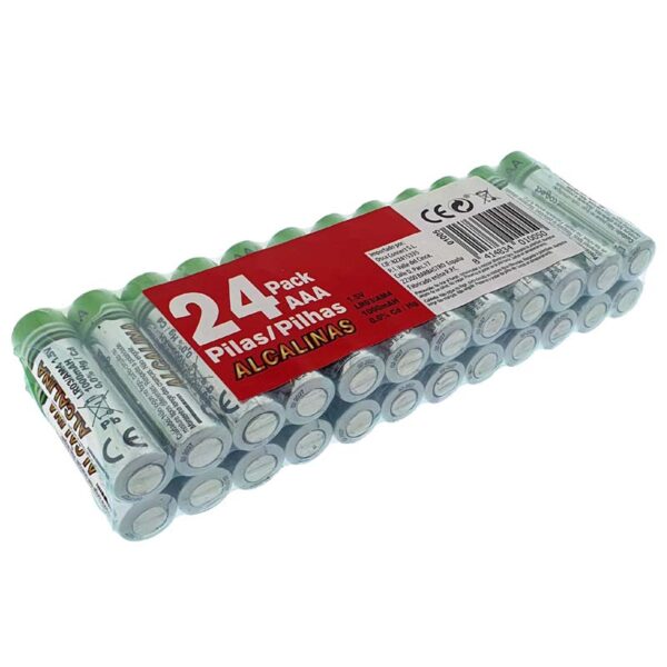 Pack 24 Pilas alcalinas AAA