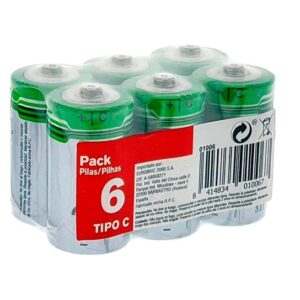 Pack 6 Pilas C R14