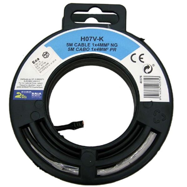 CABLE H07VK 4mm2 Negro