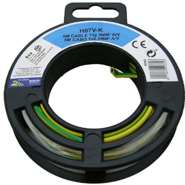 CABLE H07VK 2,5mm2 Amarillo/Verde
