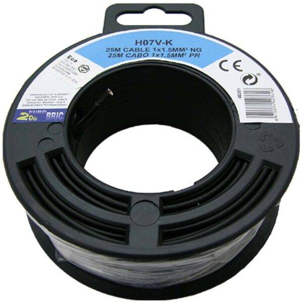 CABLE H07VK 1,5mm2 Negro