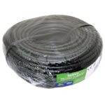 2x1,5mm² H05VV-F cable manguera redonda negro