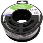 2x1,5mm² H05VV-F cable manguera redonda negro