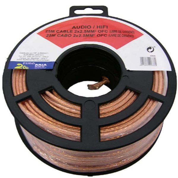 Cable Audio Libre de oxígeno 2x2,5mm²