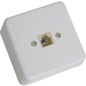 Toma Teléfono de superficie RJ11 Serie Unique
