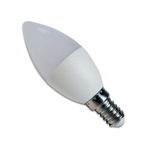 Bombilla Vela LED E14 3.7W 320 lumens