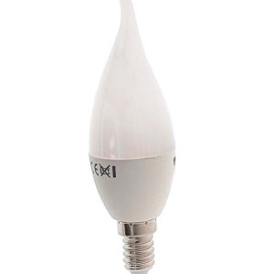 Bombilla Vela-Llama LED 5.5W E14 Chip SAMSUNG 3000K