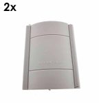 2 mini canales ordenacables Easy mini-tunel 12x10x4cm