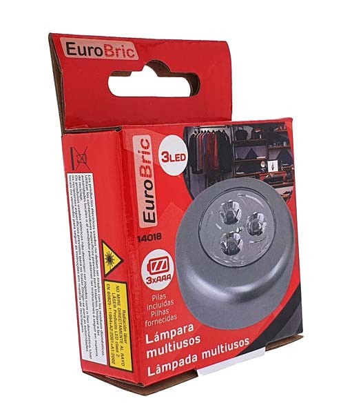 Lámpara LED multiusos 3Led