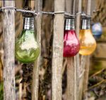 Pack 12 Bombillas solares de colores