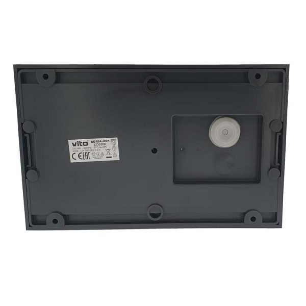 Aplique pared exterior LED pared 12W