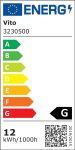 Aplique pared exterior LED pared 12W