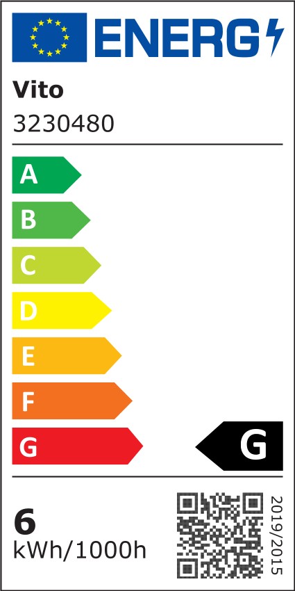 Aplique 6W pared led exterior