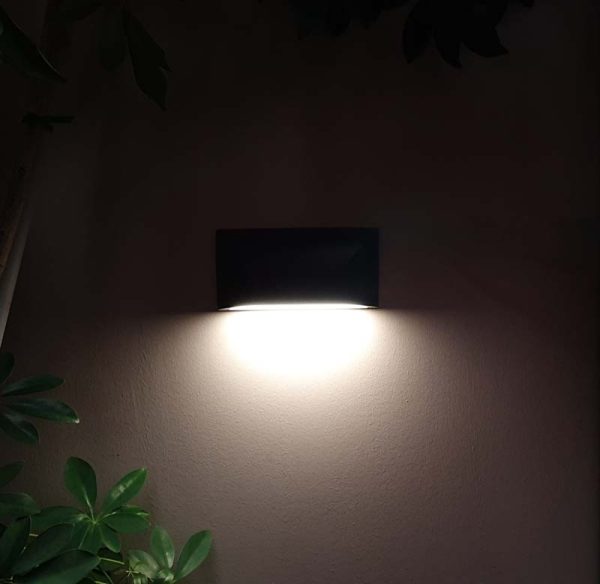 Aplique 6W pared led exterior