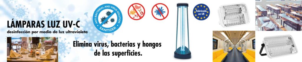 Lámparas luz UVC