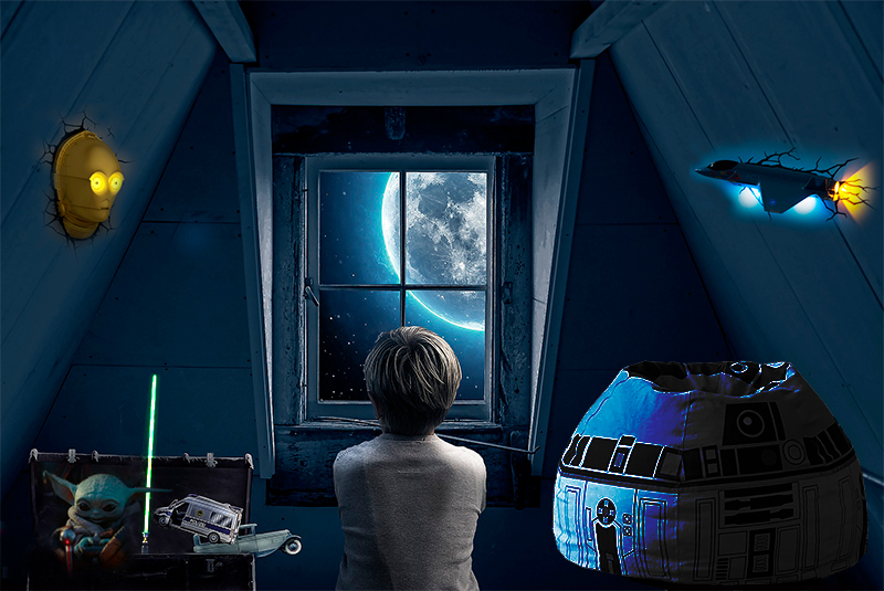 habitacion Starwars