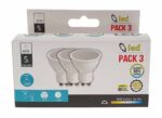 Bombilla LED 5W GU10 400 lumens - Pack 3