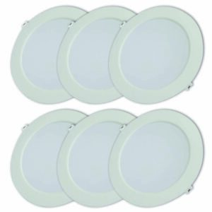 Panel led 18W pack de 6 unidades